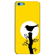 Силиконовый чехол с птичкой на iPhone 5c
