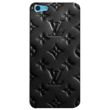 Текстурный Чехол Louis Vuitton для Айфон 5с (Черный ЛВ)