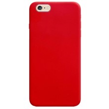 Силіконовий чохол Candy для Apple iPhone 6/6s plus (5.5") – Червоний