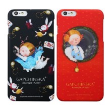 Пластиковая накладка Avatti Gapchinska Alice для iPhone 6+ – Красный