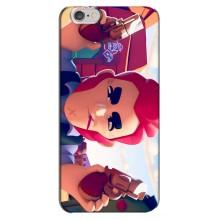 Бампер (ТПУ) з принтом Brawl Stars на Айфон 6 Плюс (Кольт)