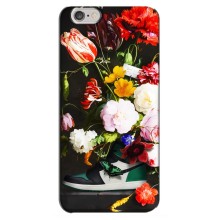 Брендновые Чехлы для iPhone 6 Plus / 6s Plus - (PREMIUMPrint) (Nike цветы)