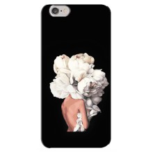 Чехлы (ART) Цветы на iPhone 6 Plus / 6s Plus (VPrint) (Белые цветы)