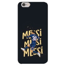 Чехлы для iPhone 6 Plus / 6s Plus (Leo чемпион) (AlphaPrint) (Messi ПСЖ)