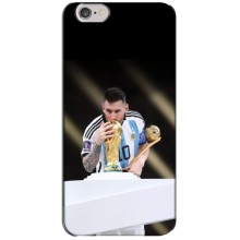Чехлы Лео Месси Аргентина для iPhone 6 Plus / 6s Plus (Кубок Мира)