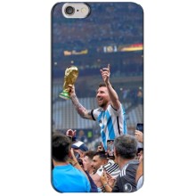 Чехлы Лео Месси Аргентина для iPhone 6 Plus / 6s Plus (Месси король)