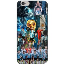 Чехлы Лео Месси Аргентина для iPhone 6 Plus / 6s Plus (Месси в сборной)