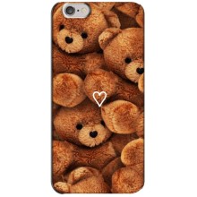 Чохли Мішка Тедді для Айфон 6 Плюс – Плюшевий ведмедик