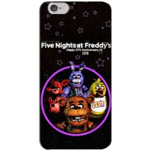 Чехлы Пять ночей с Фредди для Айфон 6 Плюс – Лого Фредди
