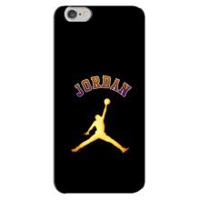 Чехлы для iPhone 6 Plus / 6s Plus - с картинкой JORDAN (AlphaPrint) – Jordan Gold