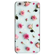 Чохли з принтом Троянд для iPhone 6 Plus / 6s Plus (Різні квіти)