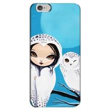 Чохли з принтом СОВИ для iPhone 6 Plus / 6s Plus (Дівчинка Сова)