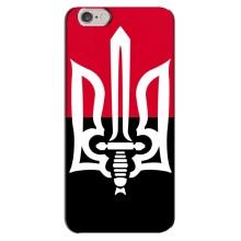 Чохли УПА (Червоно-Чорний) на iPhone 6 Plus / 6s Plus (Герб України)