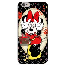 Чехол Disney Mouse iPhone 6 Plus / 6s Plus (PREMIUMPrint) (Минни peace)