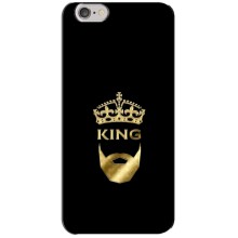 Чохол (Корона на чорному фоні) для Айфон 6 Плюс – KING