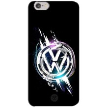 Чехол "Фольксваген" для iPhone 6 Plus / 6s Plus (Volkswagen на черном)