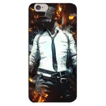 Чохол з картинкою "Герой Pubg" на iPhone 6 Plus / 6s Plus (Man Пубг)