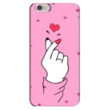 Чехол с принтом для iPhone 6 Plus / 6s Plus (AlphaPrint - Знак сердечка) – Знак Love