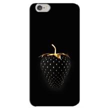 Чохол з зображенням смачної їжі для iPhone 6 Plus / 6s Plus (Чорна полуниця)