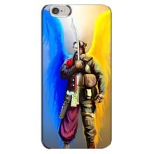 Чохол з картинкою (Патріотичний КОЗАК) на iPhone 6 Plus / 6s Plus (КОЗАК  з крилами)