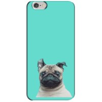 Бампер для iPhone 6 Plus / 6s Plus с картинкой "Песики" – Собака Мопс