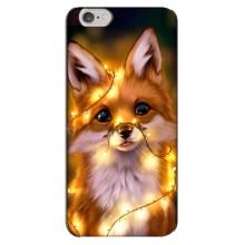 Чохол з Лисичкою для iPhone 6 Plus / 6s Plus (Новорічне лисеня)