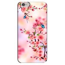 Чохол з картинкою Сакури на iPhone 6 Plus / 6s Plus (Метелики на сакурі)