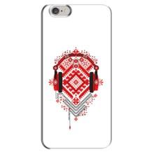 Силіконовый Чохол на iPhone 6 Plus / 6s Plus з картинкой Вишиванки (Модна вишиванка)