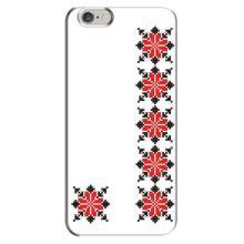 Силіконовый Чохол на iPhone 6 Plus / 6s Plus з картинкой Вишиванки (Силует вишиванки)