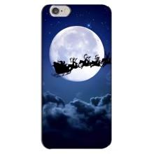 Чохол Санта Клаус для iPhone 6 Plus / 6s Plus (Санта - місяць)