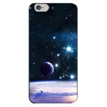 Чохол (ТПУ) з планетами на iPhone 6 Plus / 6s Plus (Космічний вид)