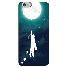 Чохол (ТПУ) з планетами на iPhone 6 Plus / 6s Plus (To The moon)
