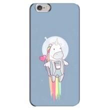 Чохол Unicorn на iPhone 6 Plus / 6s Plus (Єдинорог космонавт)