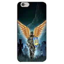 Патріотичний Чохол для iPhone 6 Plus / 6s Plus (ЗСУ з крильми)