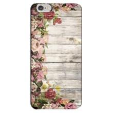 Чохли з тематикою "КВІТИ" на iPhone 6 Plus / 6s Plus (Плетені квіти)