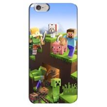 Чохли для iPhone 6 Plus / 6s Plus (Персонажі МайнКрафт) (Майн-крафт)