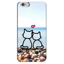 Силіконові Чохли Коханій людині для iPhone 6 Plus / 6s Plus (Котейки)