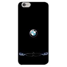 Силіконовий бампер з картинкою машини на iPhone 6 Plus / 6s Plus (Чорний BMW)
