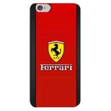 Силіконовий бампер з картинкою машини на iPhone 6 Plus / 6s Plus (Ferrari Logo)