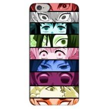 Силіконові чохлі з очіма Anime для Айфон 6 Плюс (Очі Хашира)