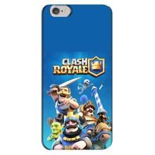 Силіконовий Чохол (атрибутика Клеш Роял) для iPhone 6 Plus / 6s Plus (Клеш Король)