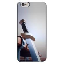 Силіконовий Чохол (атрибутика Клеш Роял) для iPhone 6 Plus / 6s Plus (Меч варвара)