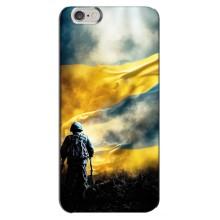 Силіконовий Чохол (атрибутика Клеш Роял) для iPhone 6 Plus / 6s Plus (Війна)