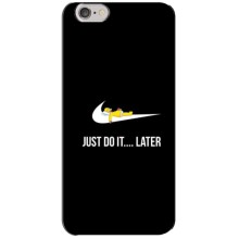 Силиконовый Чехол на iPhone 6 Plus / 6s Plus с картинкой Nike (Later)