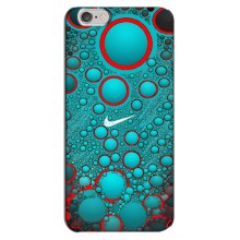 Силиконовый Чехол на iPhone 6 Plus / 6s Plus с картинкой Nike (Найк зеленый)