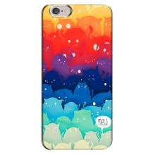 Силіконовий чохол з котиком для iPhone 6 Plus / 6s Plus (Mew)