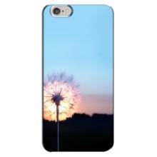 Силіконовий Чохол з кульбабками на iPhone 6 Plus / 6s Plus (Захід з кульбабкою)