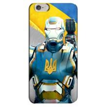 Силіконовий Чохол  на iPhone 6 Plus / 6s Plus (Я-Україна) (Український робокоп)