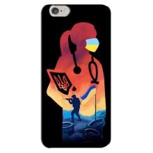 ЗСУ Чохли (TPU) для iPhone 6 Plus / 6s Plus (ЗСУ Лікар)