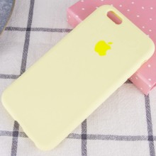 Чехол Silicone Case Full Protective (AA) для Apple iPhone 6/6s (4.7") – Желтый